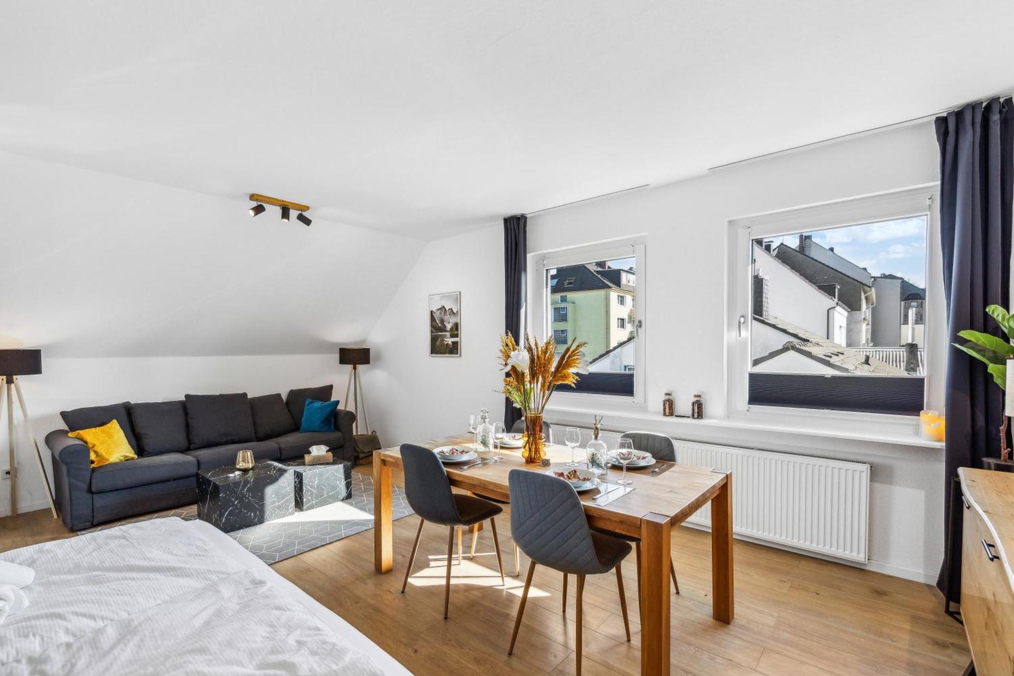 Citychalet- 73M2-Boxspringbett-Neu Renoviert-Kueche-Sehr Ruhig Bochum Zewnętrze zdjęcie